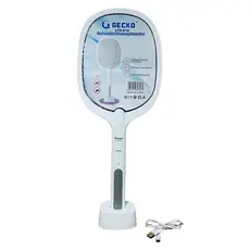 Raquete Electrica Mosquito 2in1 LED