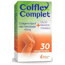 Colflex Complet Colágeno Tipo II 30 Cápsulas Mobilidade Plus