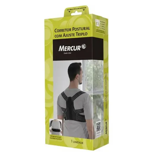 Corretor Educador Postural Triplo Ajuste Mercur G
