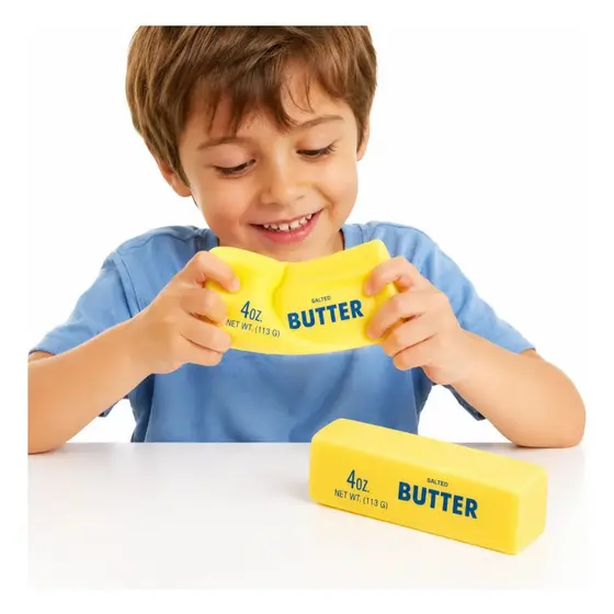 Squishy de Manteiga Super Macio e Lento, Presente Antiansiedade para o Natal