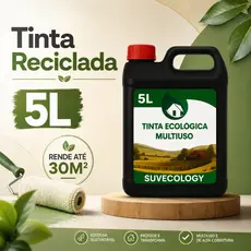 Tinta a Óleo Uso Geral 5 Litros – Sustentável e de Alta Cobertura para Madeira, Ferragem, Portão