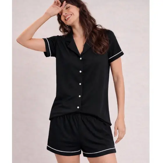 Pijama Americano Feminino  leve Confortavel alta durabilidade