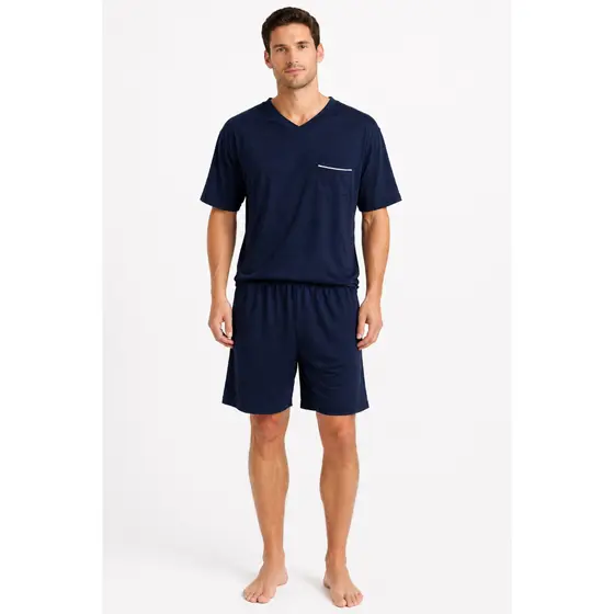 PIJAMA MASCULINO COM BOLSO – CONFORTO E ESTILO PARA SUAS NOITES