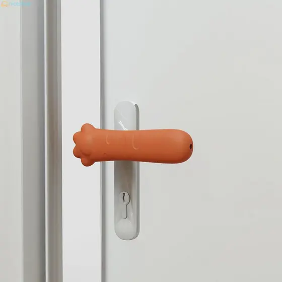 Almofada Antiestática Para Maçaneta De Porta , Manga Silenciosa Adequada Proteção De Parede