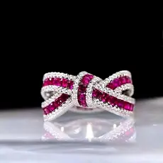 Lindo Anel De Dedo De Prata Esterlina 925 Para Mulheres Moda Feminina Joias De Zircônia Brilhante Cerimônia De Noivado A