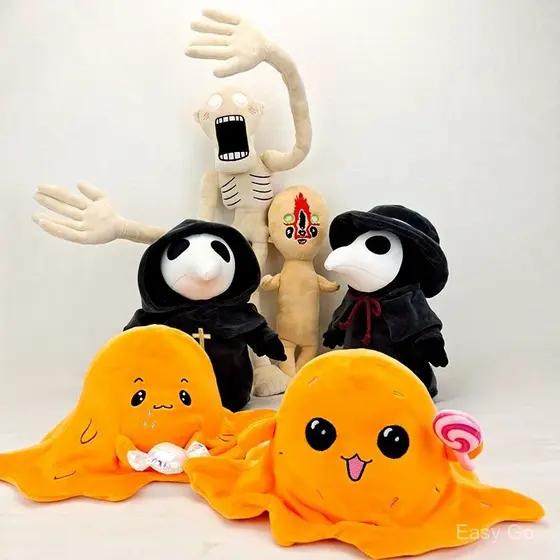 Jogo De Honra Praga Médico Série Sirene Cabeça De Pelúcia Scp Fundação Boneca-999-049-131 Presente Do Miúdo