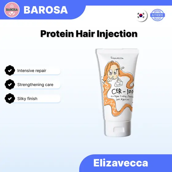 Elizavecca CER-100 Injeção De Íons De Proteína Com Revestimento De Colágeno 50ml
