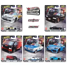 Hot Wheels Boulevard De Rodas Quentes (LB Super Silhouette Nissan Silvia S15 , Skyline RS (KDR30) , MBK Van Advan , 66 C