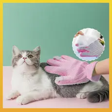 [Daliya] Luva Massageadora para Pet com Silicone - Luva para Remoção de Pelo e Banho de Cachorro e Gato