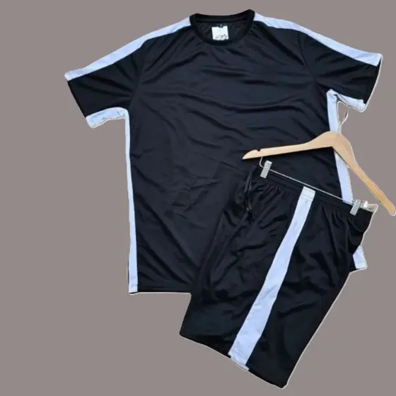 Kit Conjunto Masculino Dry Fit Short +Camisa Academia Premium Esportivo