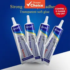 Cola para Reparação de Calçados  – Adesivo Impermeável para Consertar Solas, Saltos e Bolsas (60ml)