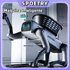 Máquina Inteligente Cão Voz Diálogo AI Robô Telefone Controle Remoto Programação Cantando De Dança Crianças Brinquedos