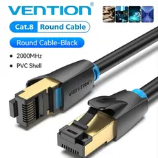 Vention Cabo Ethernet Cat8 40 Gbps Super Speed SFTP Lan De Rede Banhado A Ouro Conector RJ45 Patch Cord Para Modem Lapto