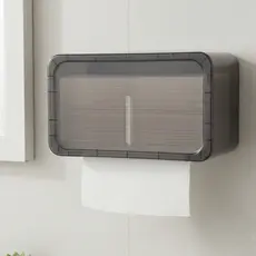 Dispenser Toalheiro de Parede Translucido Papel Interfolhas