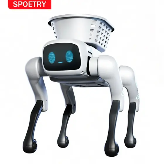 SPOETRY Brinquedo Inteligente Voz Robô Controle Remoto Programação