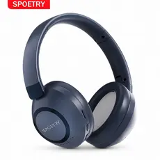 Fone de Ouvido Gamer SPOETRY T580 Bluetooth -  Leve e Dobrável CONFORTO INCRÍVEL Mic Anti-Ruído - Perfeito para Jogos