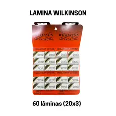 LÂMINA WILKINSON SWORD - 60 LAMINAS