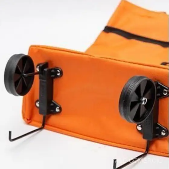 1/2 Pcs Um Carrinho De Compras DobráVel De Grande Capacidade 2 Em 1 Que Pode Se Transformar Em Uma Bolsa, Perfeito Para
