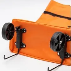 1/2 Pcs Um Carrinho De Compras DobráVel De Grande Capacidade 2 Em 1 Que Pode Se Transformar Em Uma Bolsa, Perfeito Para