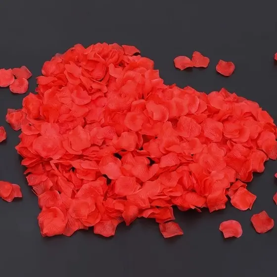 500/1000/2000 Pcs Pétalas De Vermelhas/Rosa Perfeitas Embalagem Individual E Higiénica Pronto Uso Para Decoração De Amb