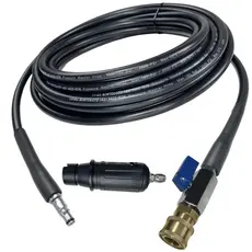 Mangueira de Engate Rápido e Registro para Lavadora Wap Ousada WL 2610/2660/1820,  Wap Combate 2600 e Extreme Turbo 2800