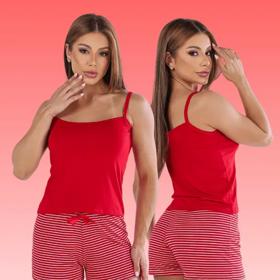 Pijama feminino luxo baby doll composê premium com modelagem leve e tecido macio para dormir bem