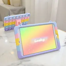 Rainbow Peas Apple iPadAir4/3 Capa protetora 10.2 sétima geração mini