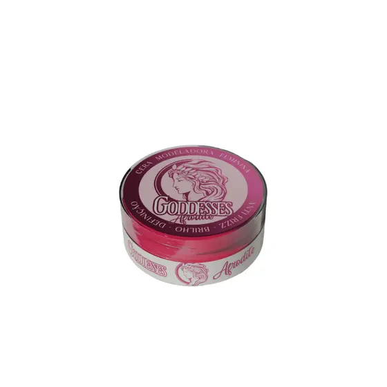 cera capilar modeladora biofiori goddesses 120g antifrizz penteado tranças