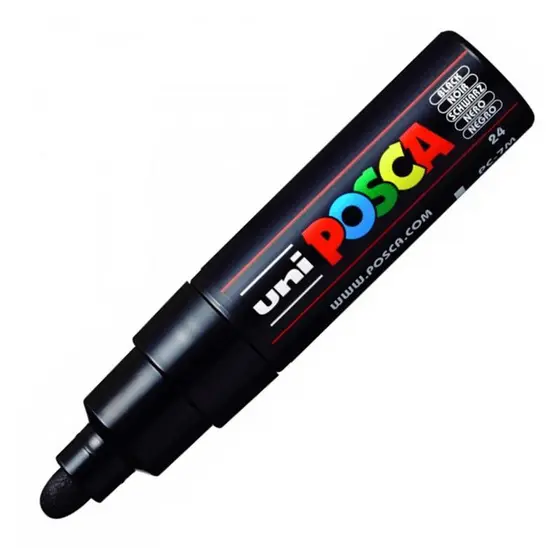 Caneta Posca PC-7M Preto uni-ball