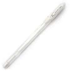 Caneta gel angelic signo 0.7mm UM-120AC Branca Uni-Ball