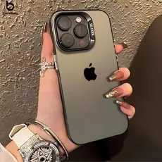 Capa Para iPhone 17 16 15 14 13 12 11 Pro Max Plus Air XR XS 7 8 Luxo Fosco Resistente A Choques Logotipo Da Apple BBC