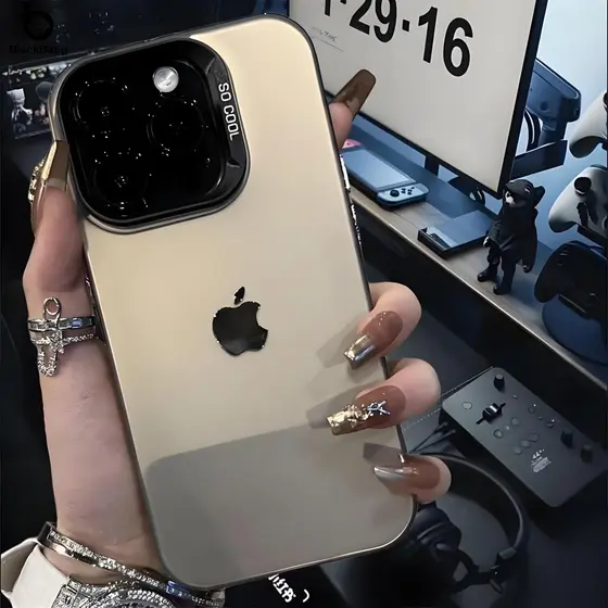 Capa Para iPhone 17 16 15 14 13 12 11 Pro Max Plus Air XR XS 7 8 Luxo Fosco Apple Logotipo De Silicone BBC