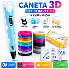 Caneta 3D Impressora Com Produto Lacrado + Refil