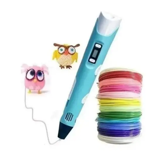 Caneta Impressora 3d Com Produto Lacrado + Refil
