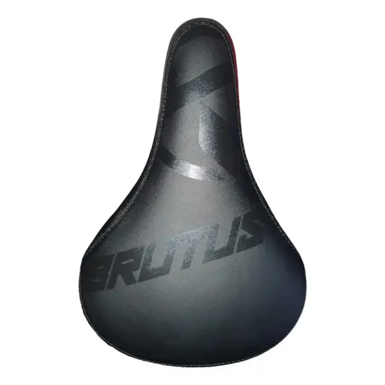 Selim Absolute Brutus 218x147mm Bike Grau Freeride Preto