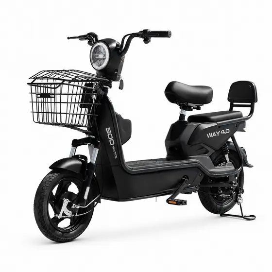 Bicicleta Elétrica Scooter Mova Way 4.0 500w 48v Lítio