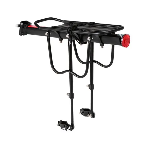 Bagageiro P/ Bike Tubular Compatível Aro 26/29 Até 30kg