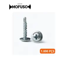 Parafuso Auto Brocante Flangeado Phillips 4,2x19 - 1.000pcs
