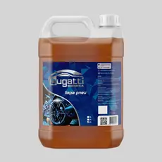 Brilha Pneu Pretinho Concentrado 5l Profissional Bugatti Pronto Uso