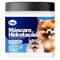 Máscara de Hidratação Intensa 500g para Cães e Gatos