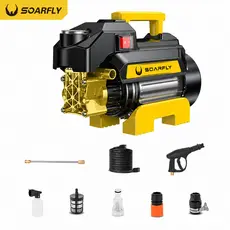 Soarfly Lavadora De Alta Pressão Profissional Portátil 4800W 127V/220V 8.8L/min 6-10Mpa