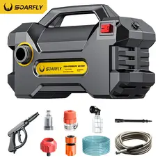 Soarfly Lavadora De Alta Pressão Profissional Portátil 3800w - 160bar Preto 127v/220v 60hz