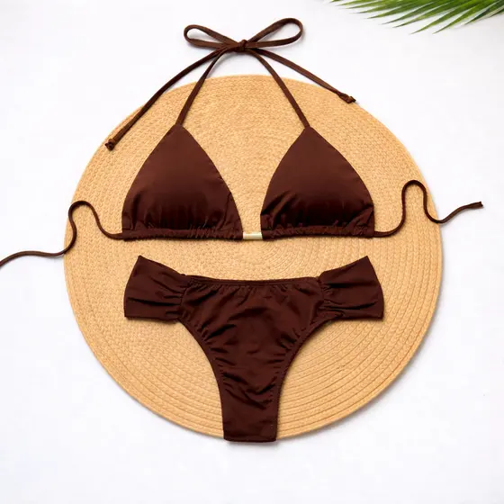 Biquíni Feminino Calcinha Estilo Borboleta - Conforto, Moda Praia Verão
