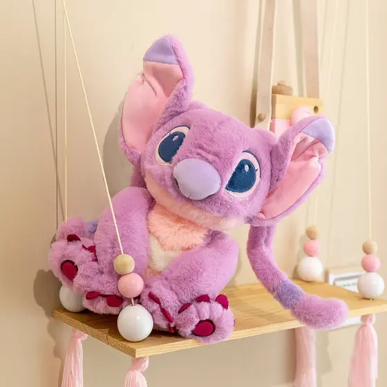 60cm/45cm/30cm Brinquedo de Pelúcia Stitch Angel Fofo/Macio/Adequado como Presente para Meninas