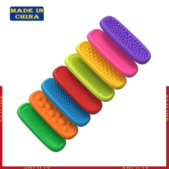 8 Pcs Pedras Preocupação Sensorial Para Almofadas Texturizadas Brinquedo Aliviar O Estresse E Relaxar Ót