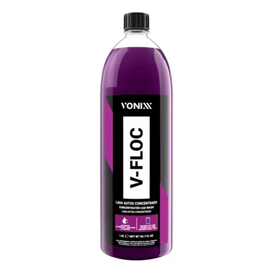 Shampoo automotivo super Concentrado V Floc Vonixx 1,5 L