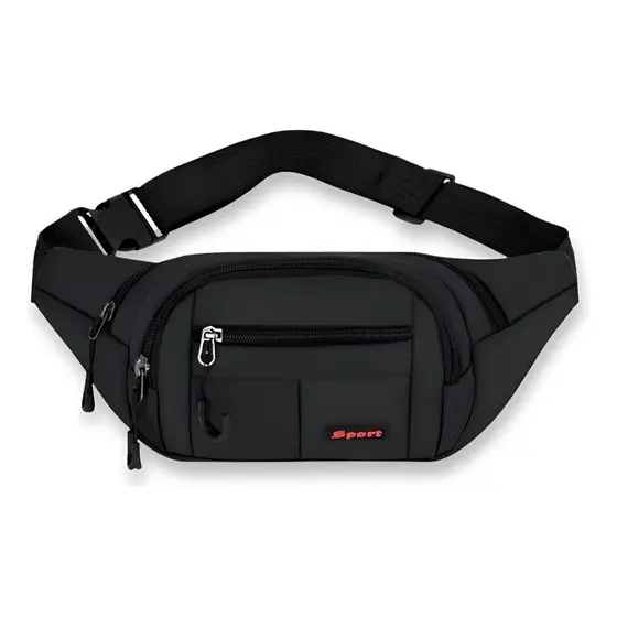 Pochete Masculina Impermeável com Alça Ajustável MOTOQUEIRO Cintura bolsa tiracolo