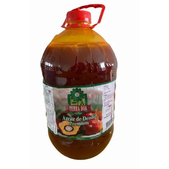 Azeite de dendê Premium Terra Boa - puro, encorpado de Valença- o melhor da Bahia