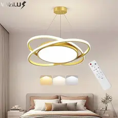 3 Cores em 1 Luz Lustre Para Sala Pendente Cozinha Luminária de Teto Led Nordic Moderno Para Mesa