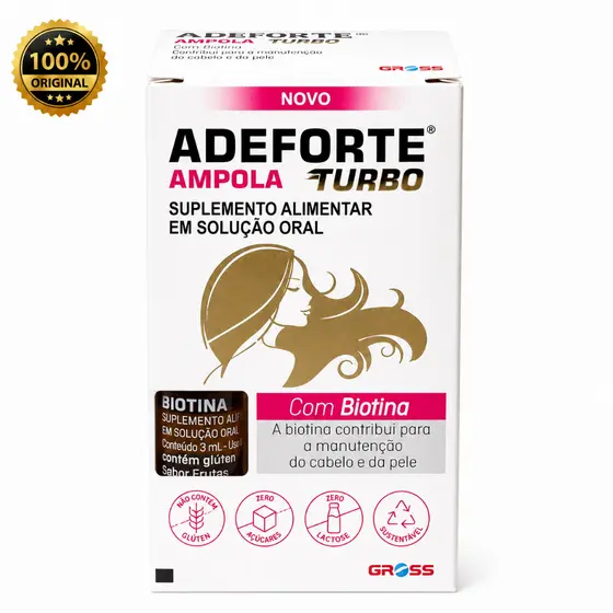 ADEFORTE TURBO 3ML + AMPOLA BIOTINA 3ML